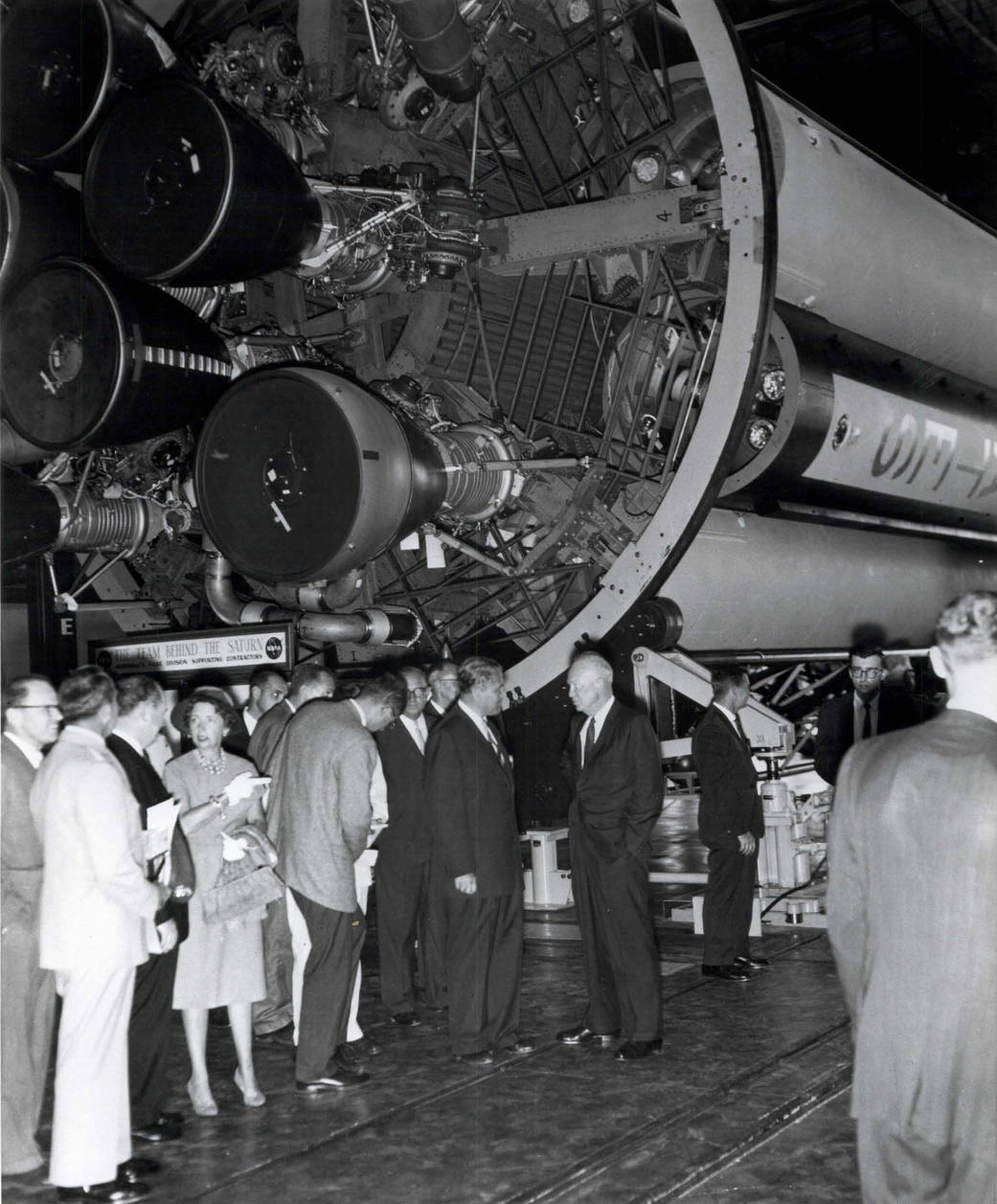 Spectators at MSFC NASA Marshall Space Flight Center