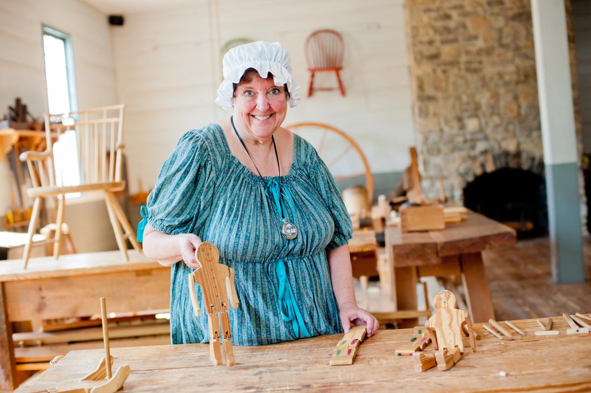 Constitution Village crafts