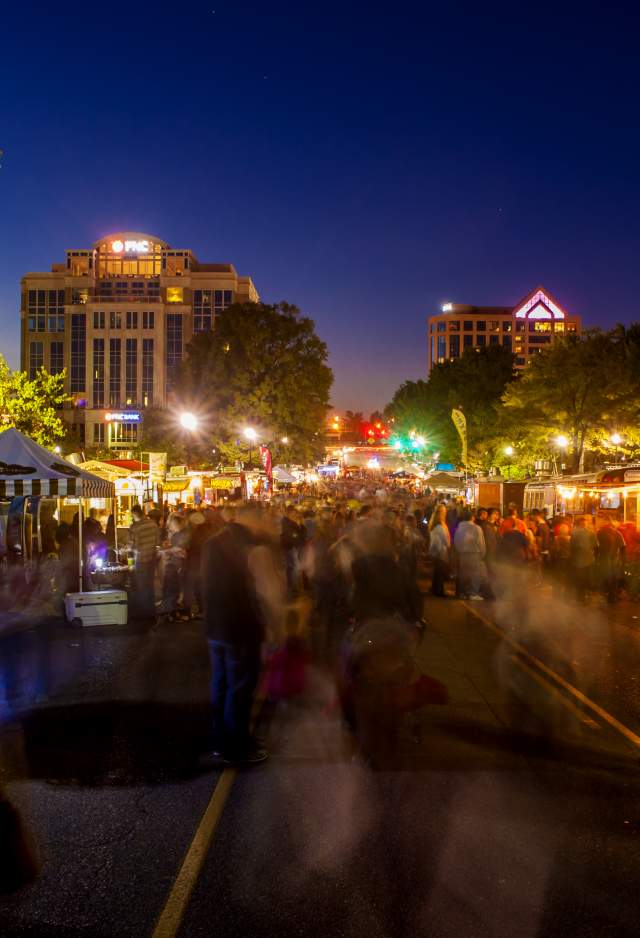 Downtown nightlife