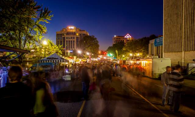 Downtown nightlife