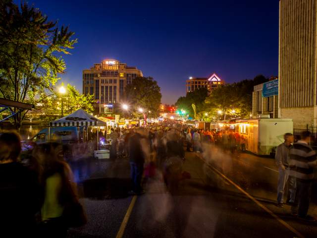 Downtown nightlife