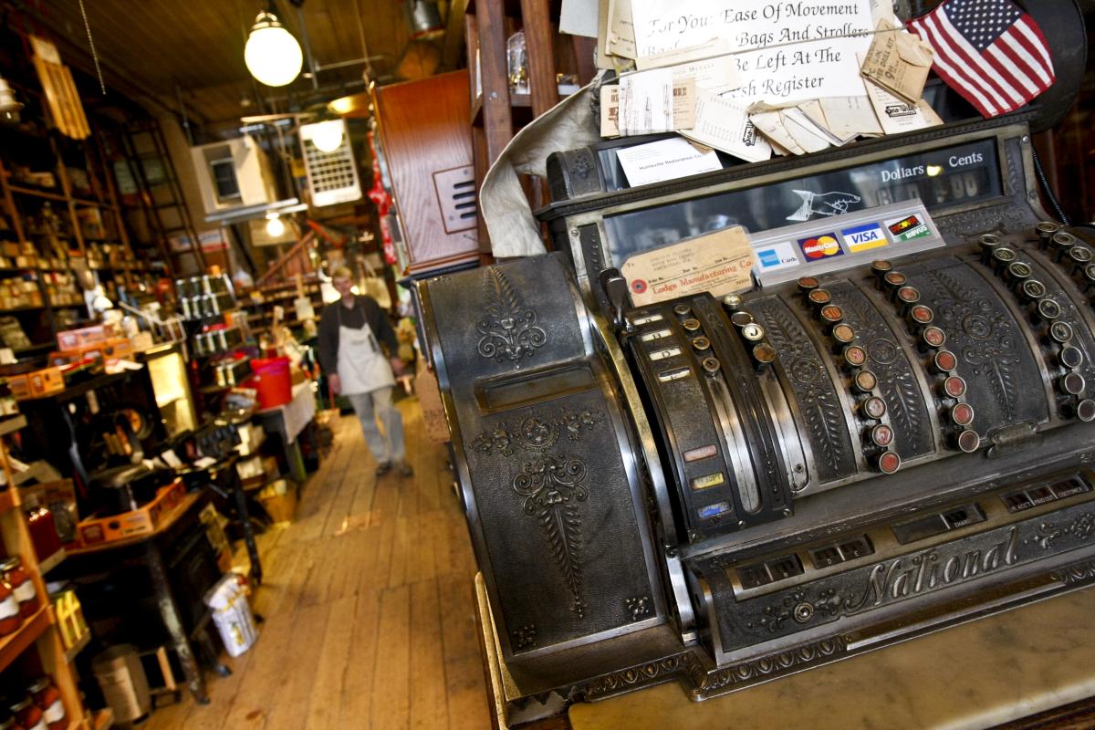 Harrison Brothers cash register