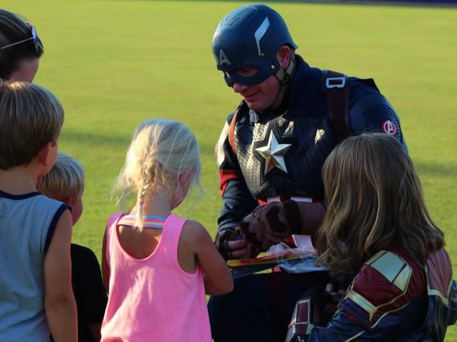 Rocket City Trash Pandas - Superhero Night