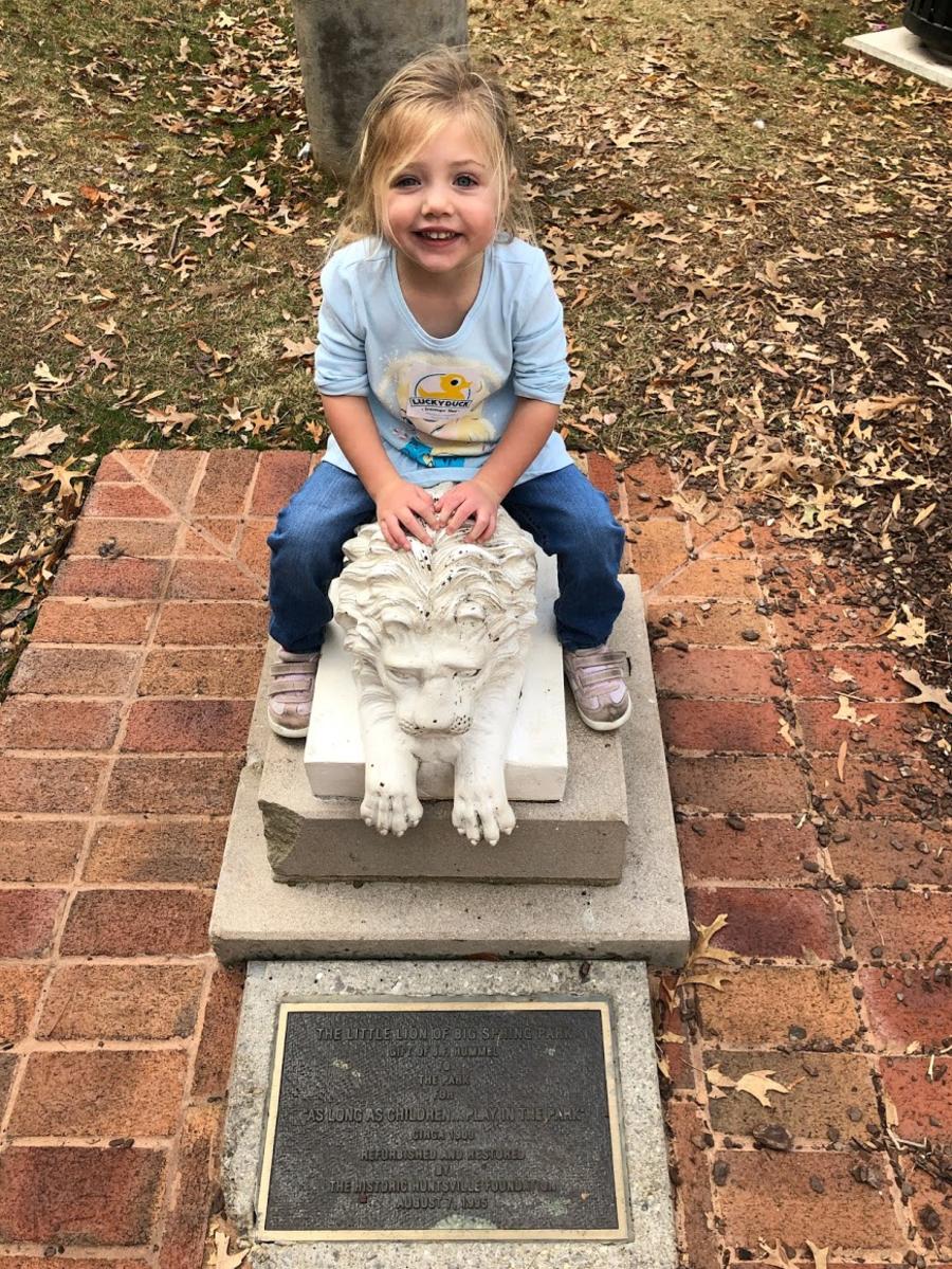 Big Spring Park Lion