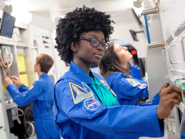 Rocket Center - Space Camp - Science on Orbit girl
