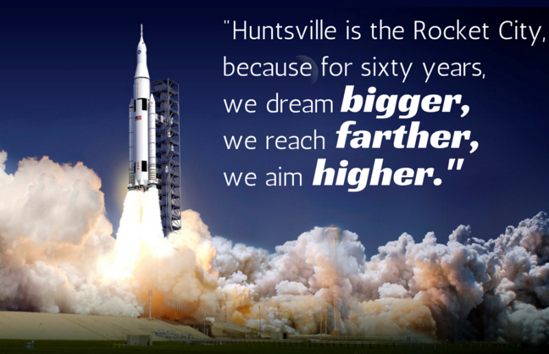 In Huntsville, we dream bigger.
